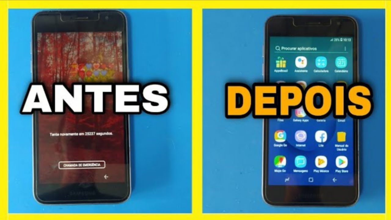 COMO FORMATAR O GALAXY J2 CORE Hard Reset Simples e F&aacute;cil