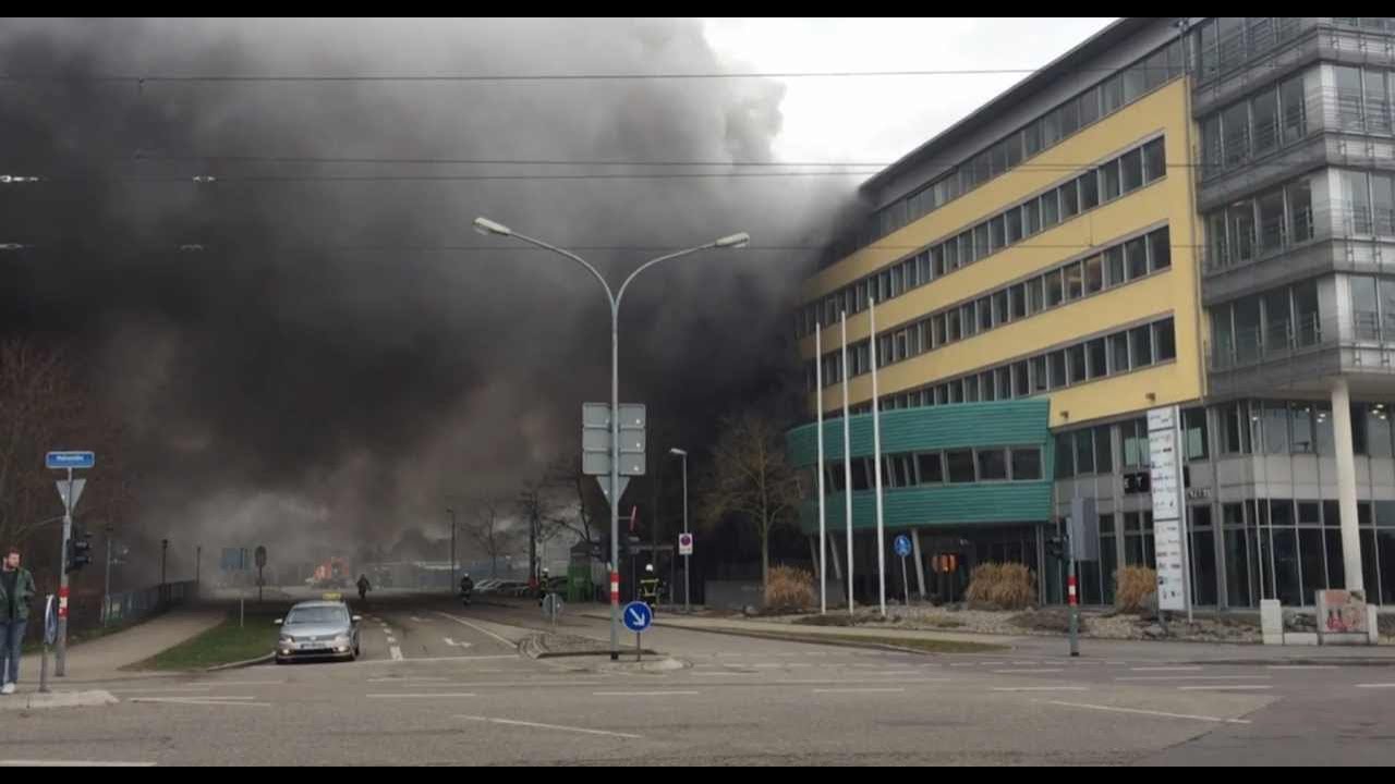 Großbrand in Freiburg, Solar Info Center - 24.02.2017