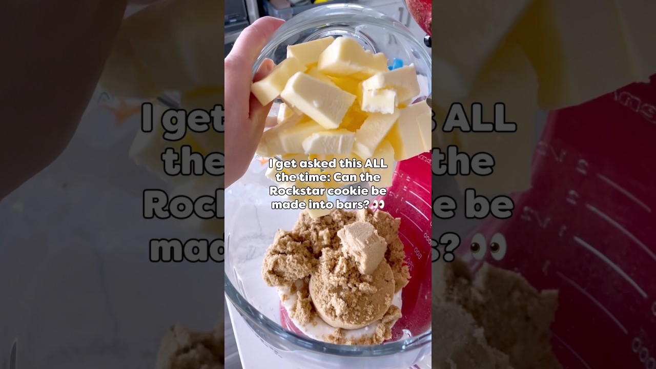 Salty + Sweet Rockstar Cookie Bars? 👀 #baking #salty #sweet #foodies
