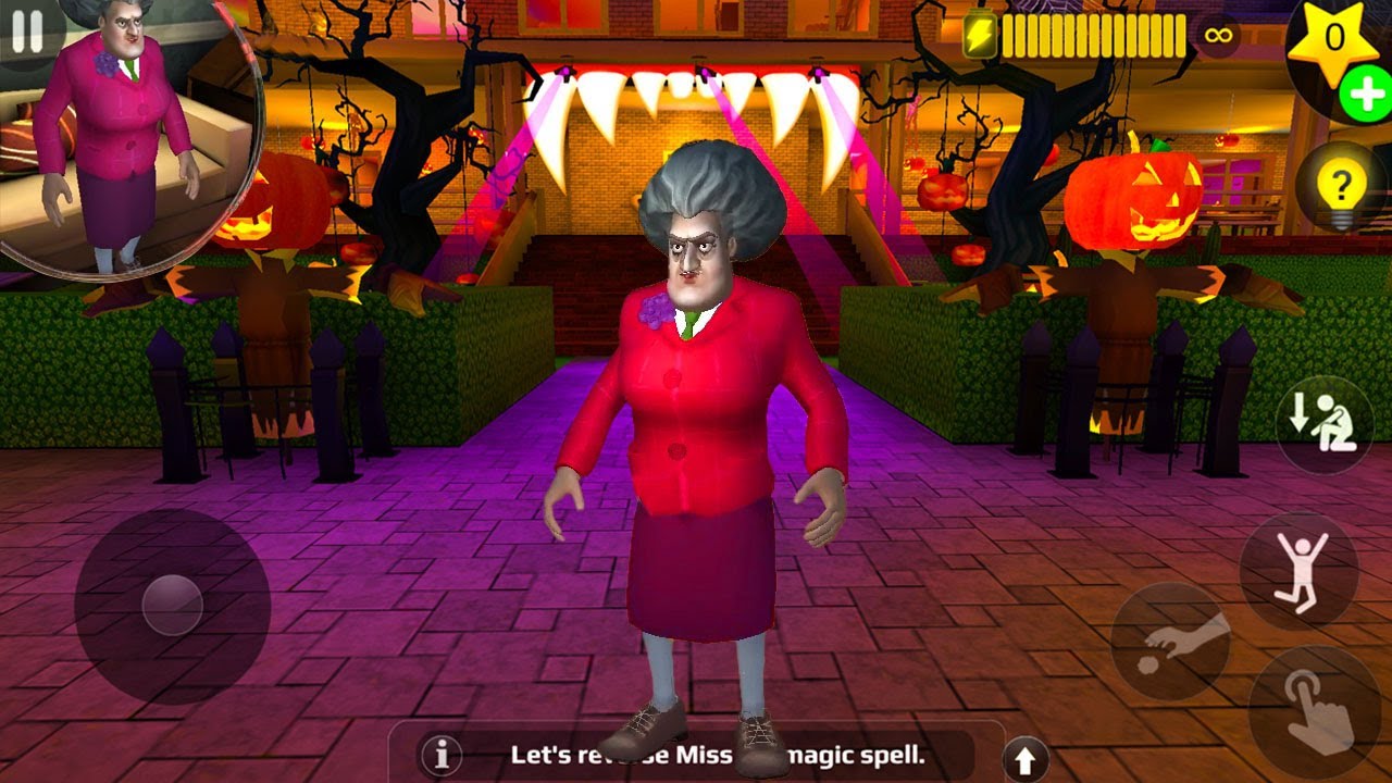Scary Teacher 3D -new funny prank against miss t