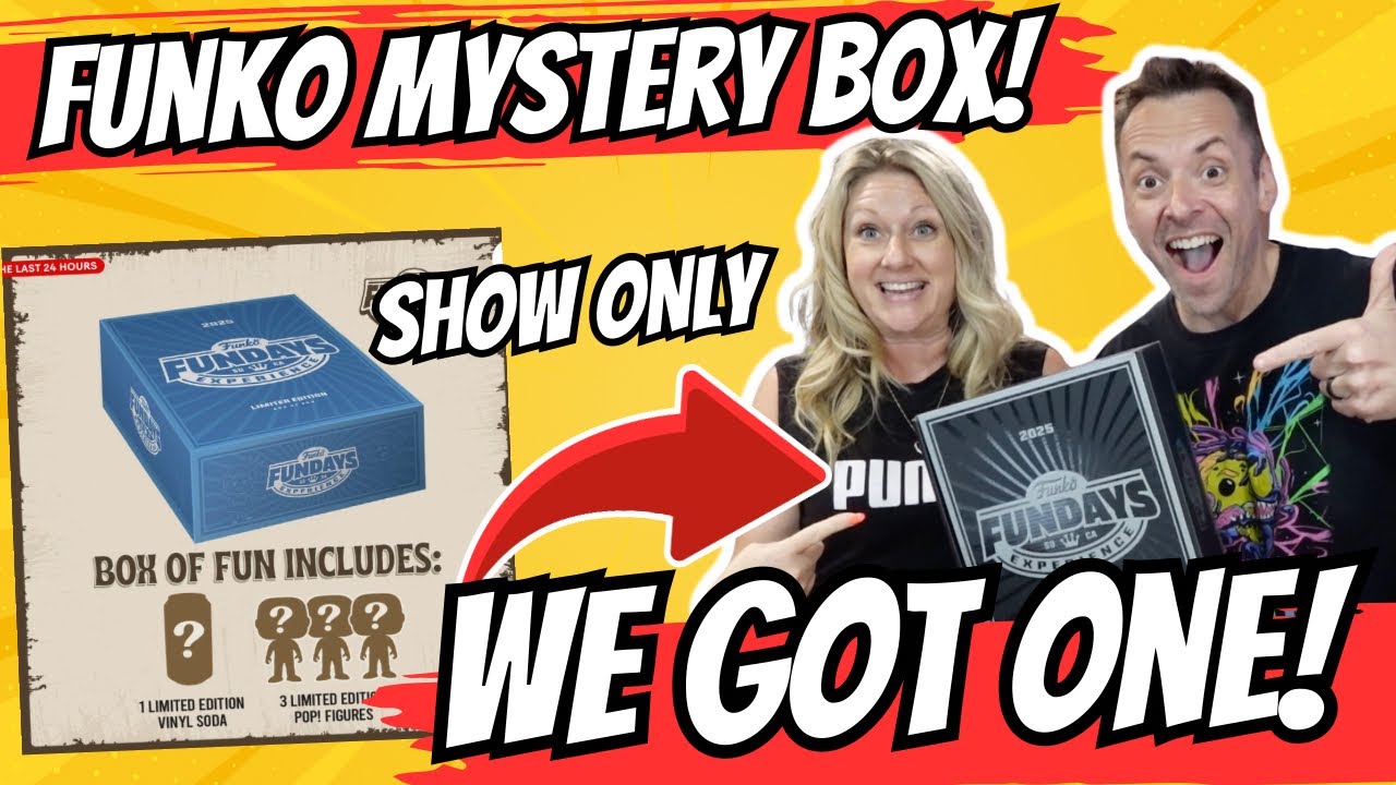 SHOW ONLY BOX! Opening our Funko Fundays 2025 box of fun boxes!