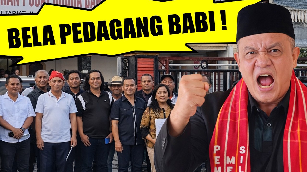 WARGA MEDAN BERANI LAWAN ISLAM❗ PEDAGANG BABI SIAPKAN SENJATA AMPUH❗