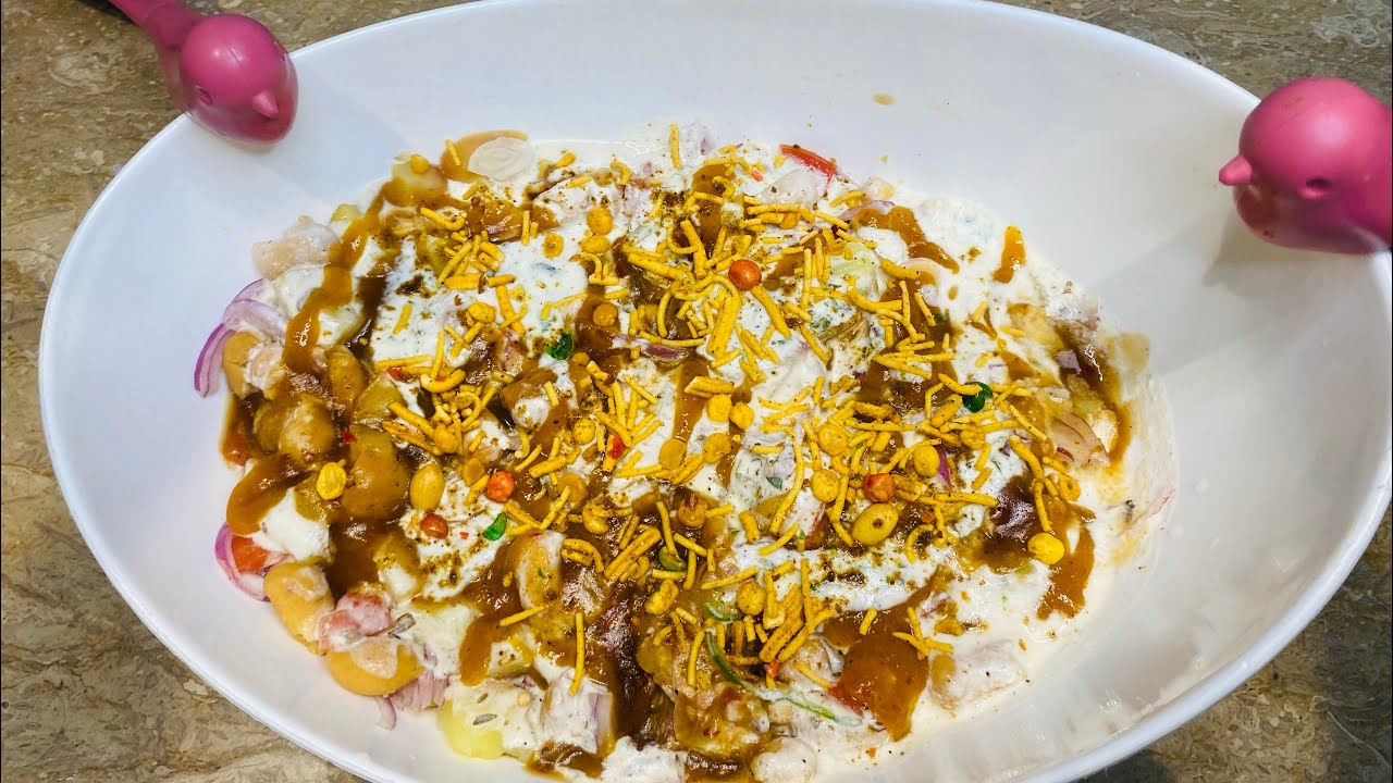 Iftar Special Dahi Chana Chaat Quick Recipe…..