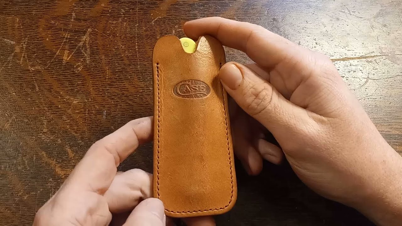 Чехол Slimline Trapper Yellow Delrin 31048.