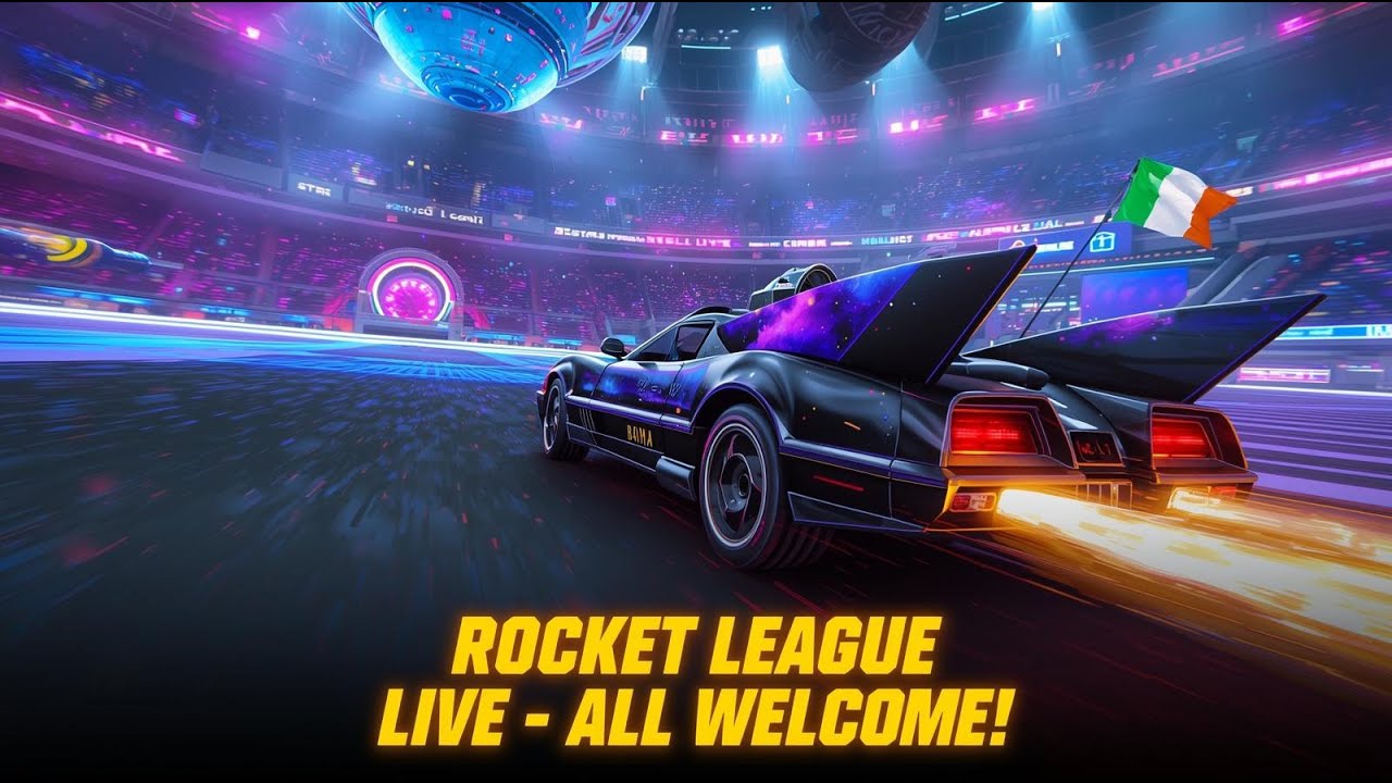Rocket League Live! ⚽🚀 All Welcome To Play With The Cosmic Cruiser