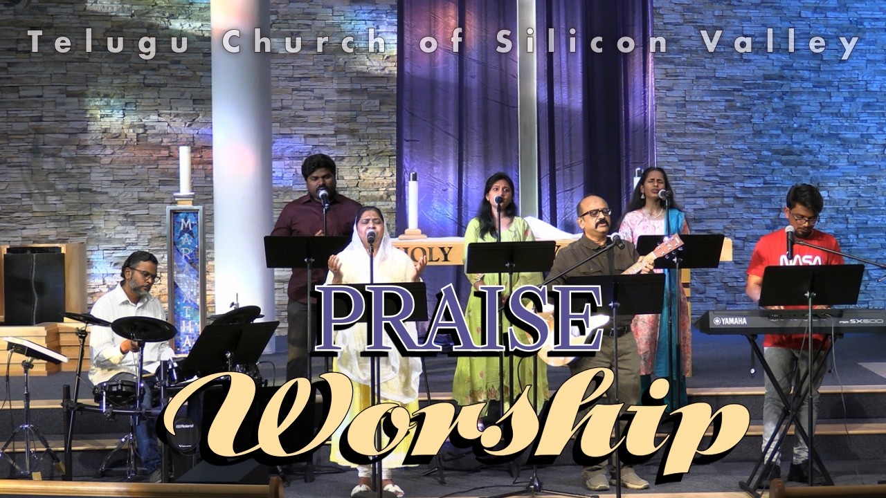 March 8th  2026 స్తుతి ఆరాధన || Praise & Worship || Telugu Church of Silicon Valley || TCOSV