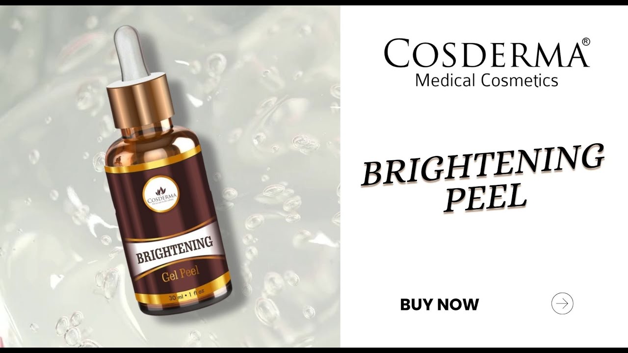 Cosderma Brightening Peel – Glow Booster for Dull Skin | Exfoliate, Lighten & Rejuvenate