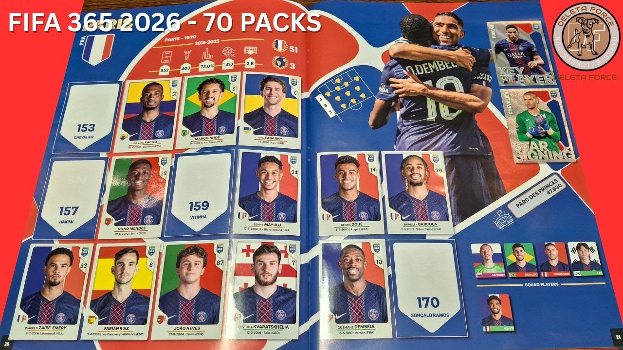*NOVO* FIFA 365 2026 - PREGLED ALBUMA 70 KESICA