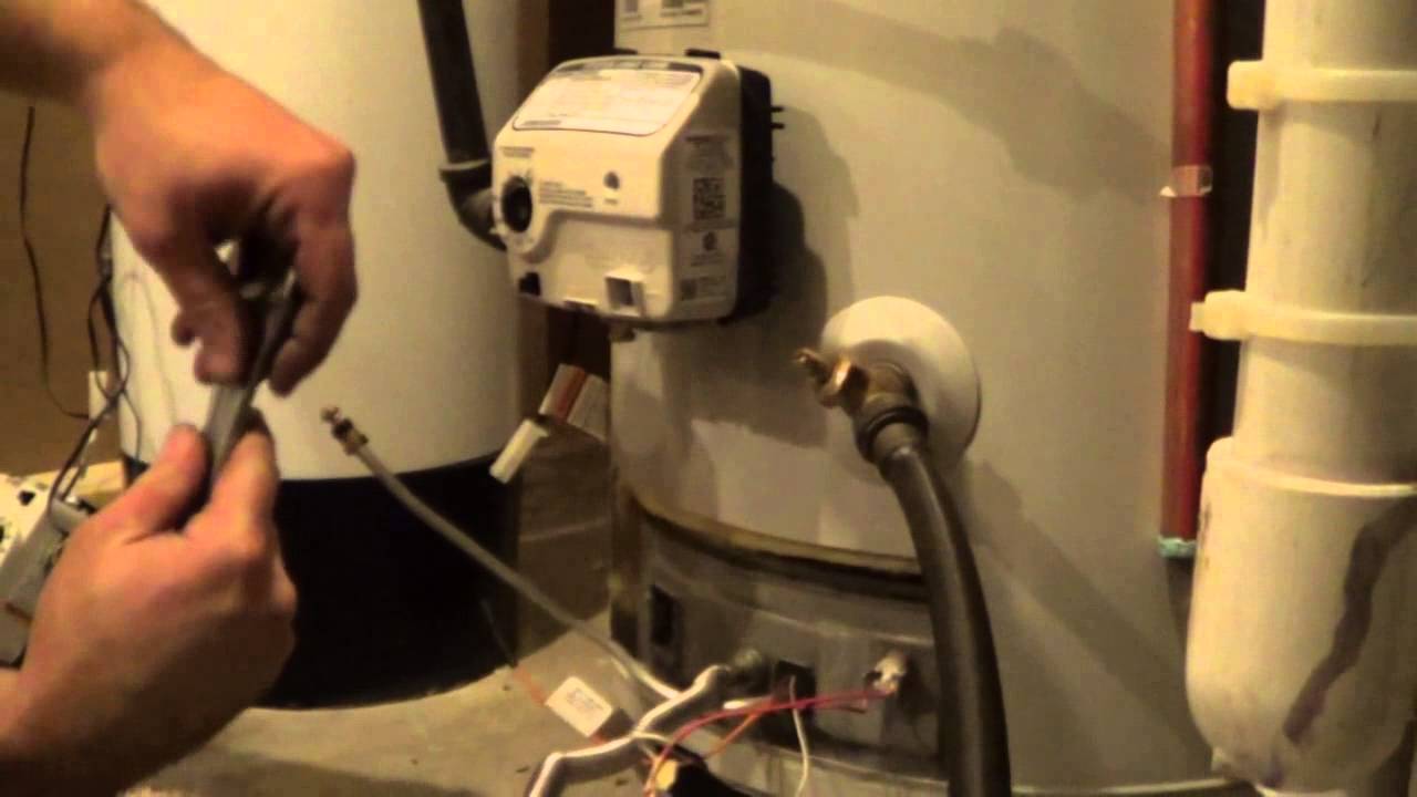 Water Heater Gas Valve Replacement