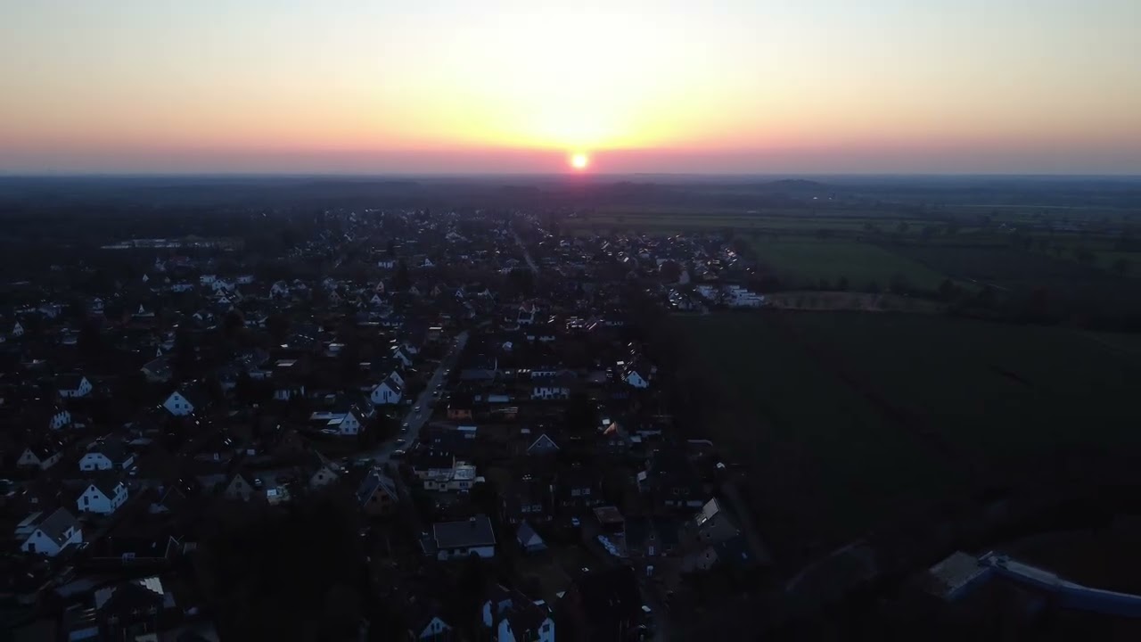 #134 - (0214) Sonnenuntergang Garten