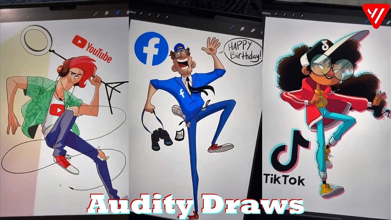 *1 Hour*  Audity Draws TikTok Art Compilation | Best AudityDraws TikTok Compilation 2023