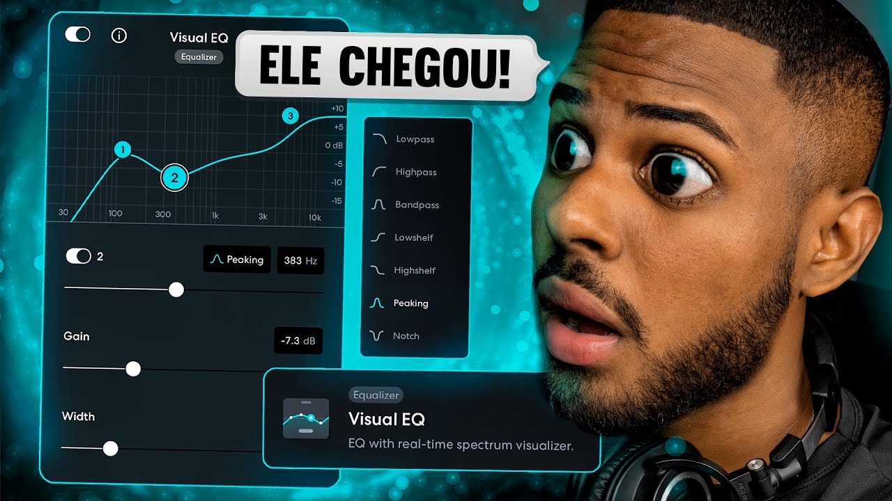 FINALMENTE!! O MELHOR EQUALIZADOR DO BANDLAB! Visual EQ