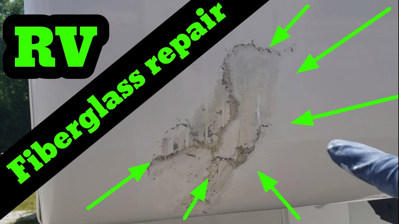 How to repair fiberglass in your rv