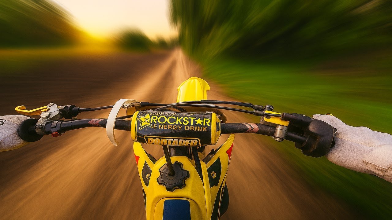 Suzuki rm 250 Wide Open 4K