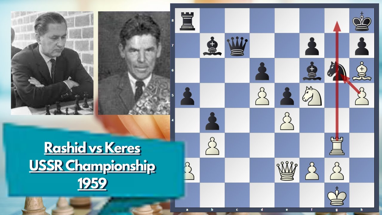 Rashid Nezhmetdinov's SHOCKING Win Against Paul Keres!