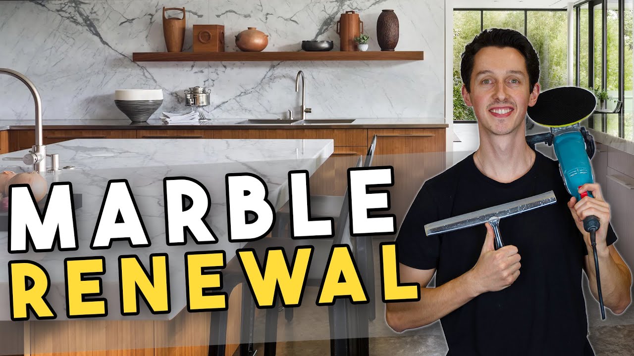 DIY How To Polish and Seal Marble/Granite