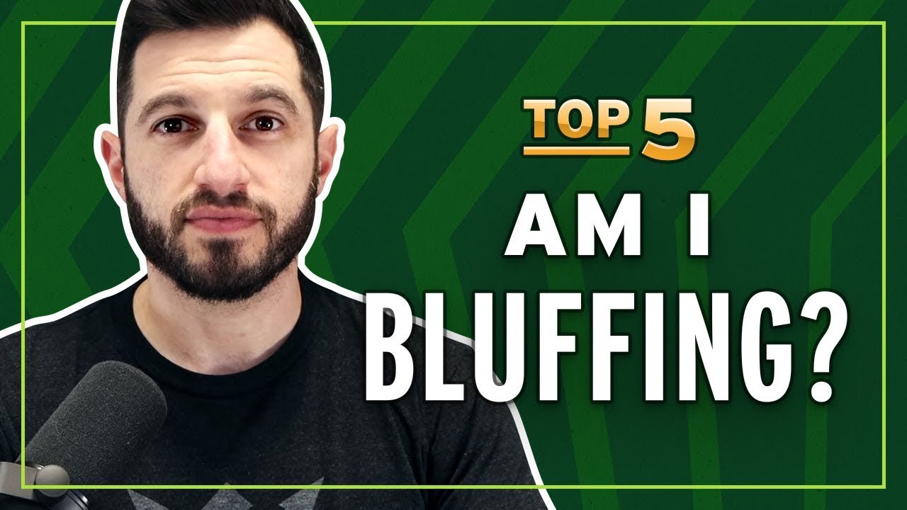 Do I HAVE to Bluff Here?