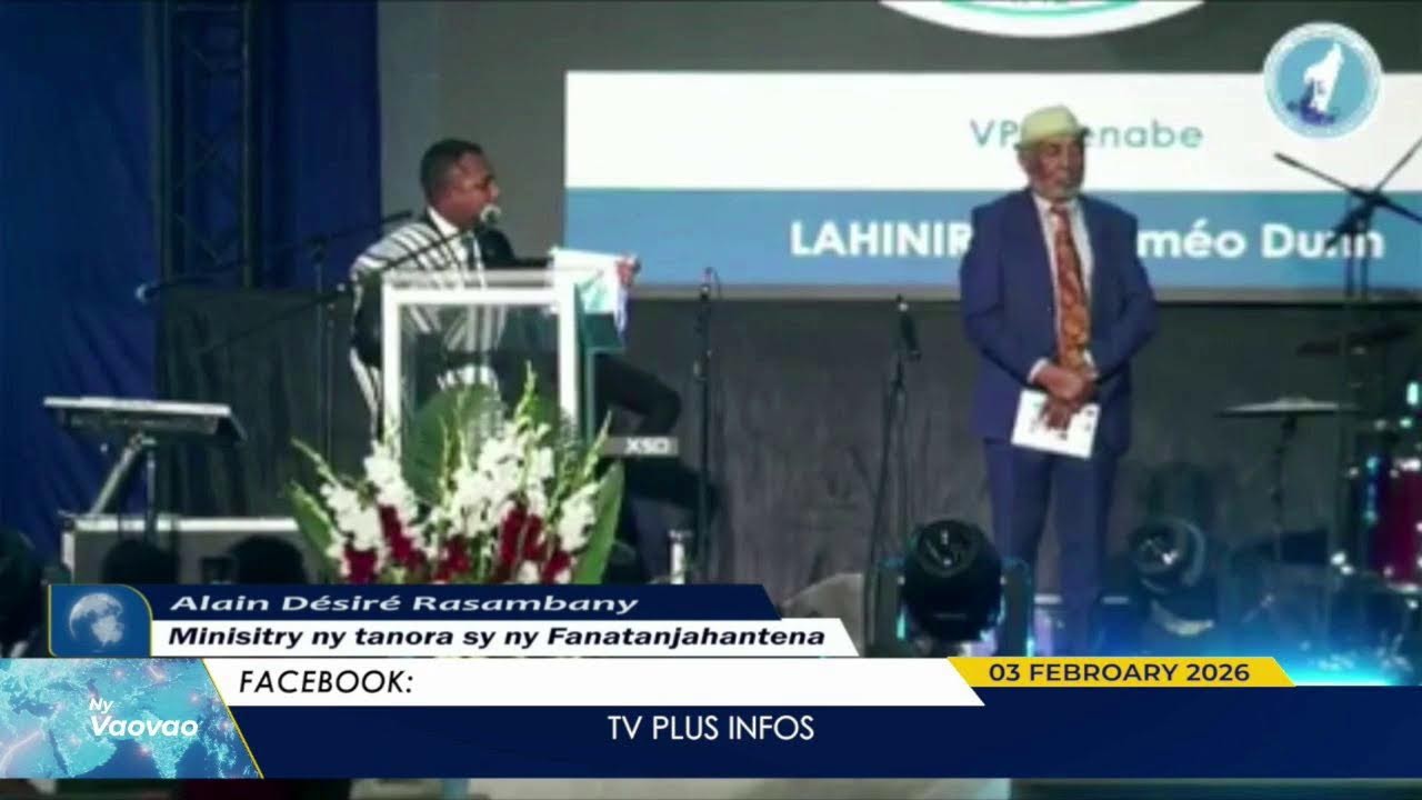 NY VAOVAO LIVE DU 03 FEVRIER 2026 BY TV PLUS MADAGASCAR