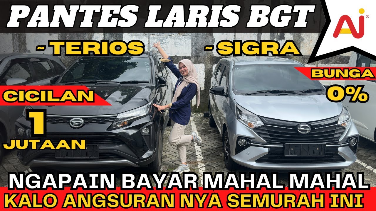 DAIHATSU SIGRA & TERIOS‼️ BANTING HARGA JAUH BANGET‼️ KREDIT MOBIL DAIHATSU JADI SEMURAH INI‼️