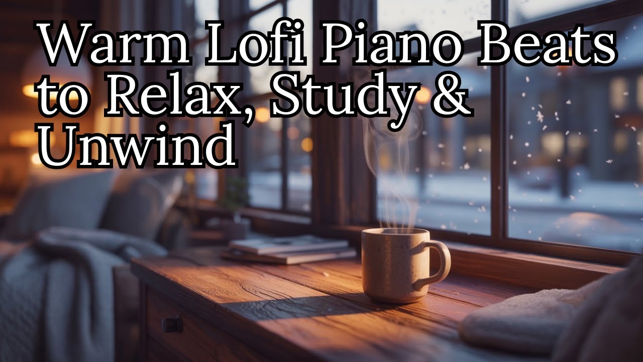 Warm Lofi Piano Beats to Relax, Study & Unwind | Confy Echoes