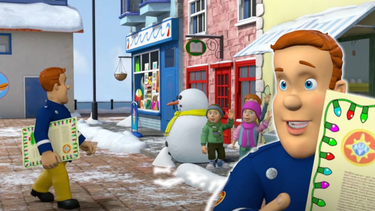 Sneeuw in Pontypandy! 🔥 Brandweerman Sam Aflevering Compilatie 🔥 cartoons Voor kinderen