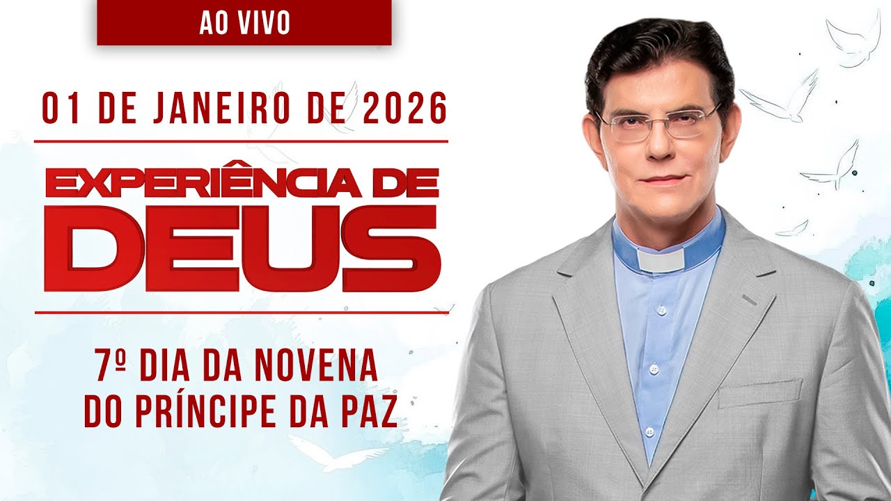 EXPERIÊNCIA DE DEUS | 01/01/26 | 7º DIA DA NOVENA DO PRÍNCIPE DA PAZ | @PadreManzottiOficial