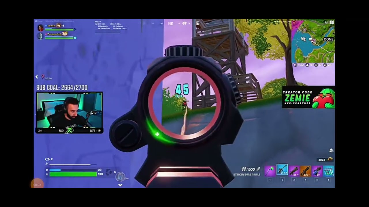 zemie has to have aimbot