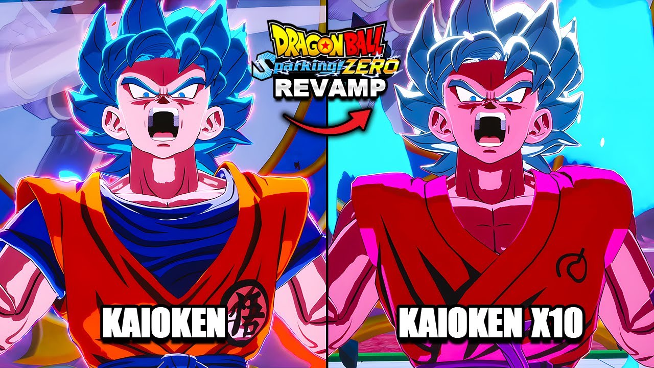 DRAGON BALL: Sparking! ZERO — новые множители SSGSS Kaioken и улучшения Гоку! (мод)