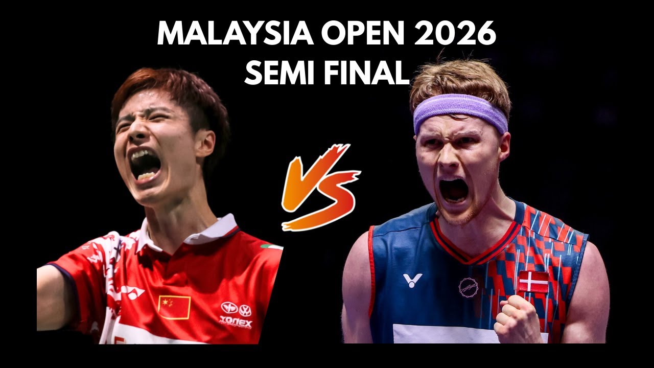 Shi Yu Qi vs Anders Antonsen | Malaysia Open 2026 Badminton Highlights