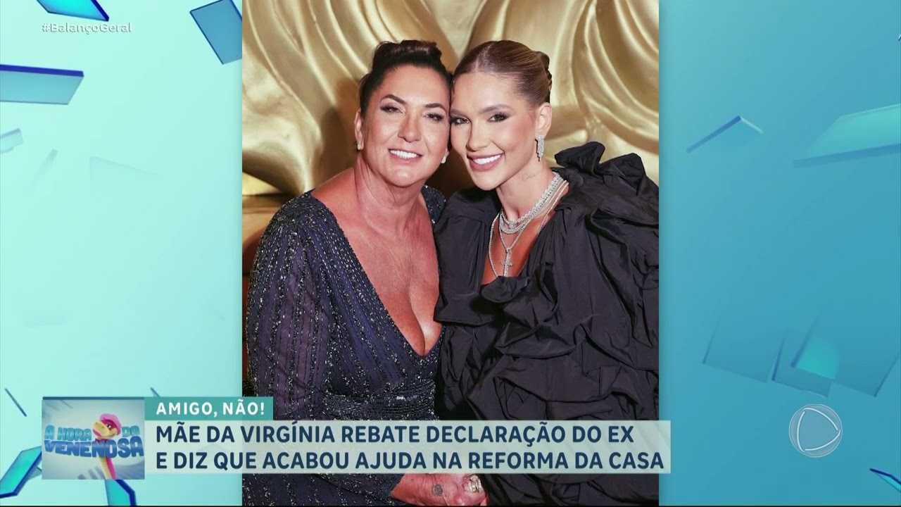 A HORA DA VENENOSA: Mãe de Virginia Fonseca se revolta contra o ex e dispara: ‘Esquece tudo que