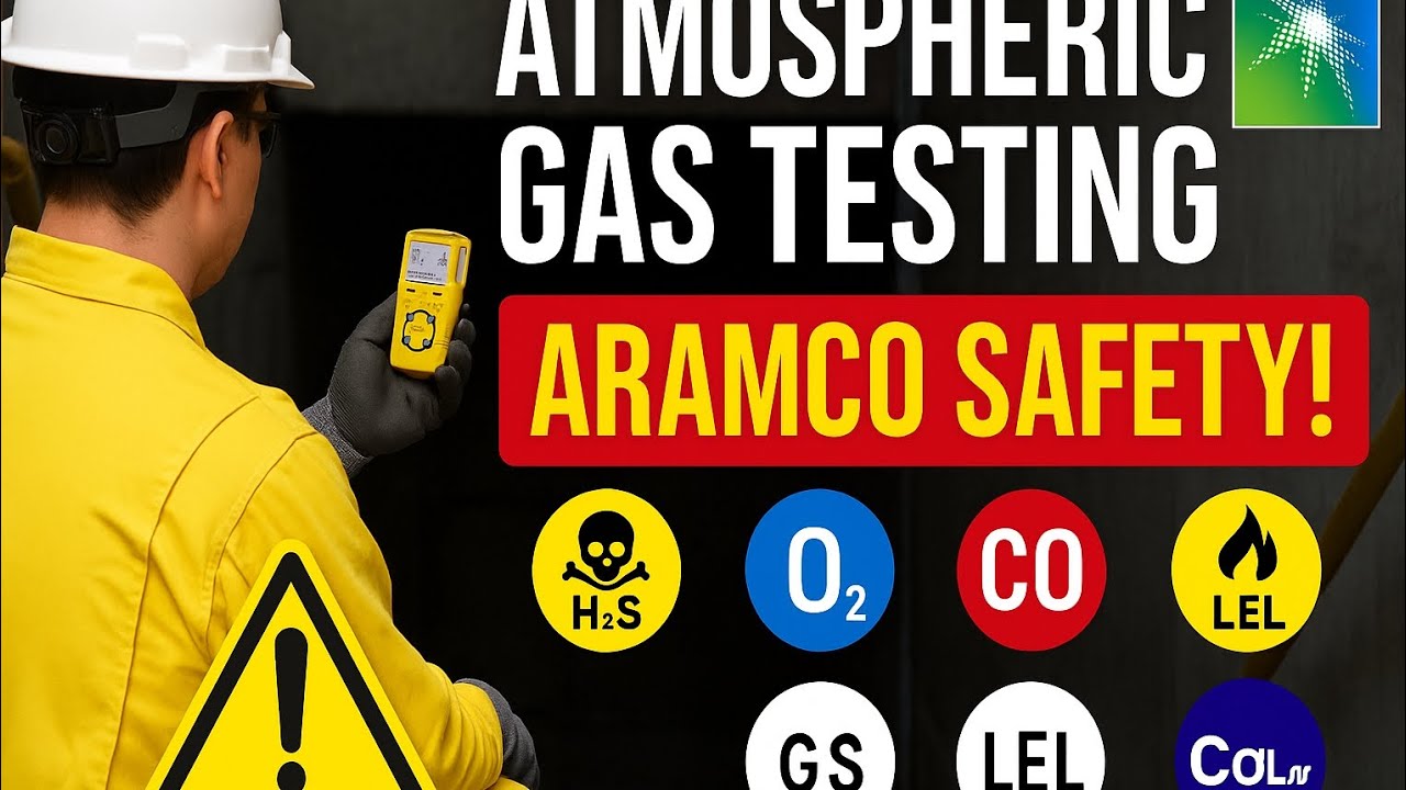 Atmospheric Gas testing as per Saudi Aramco standard