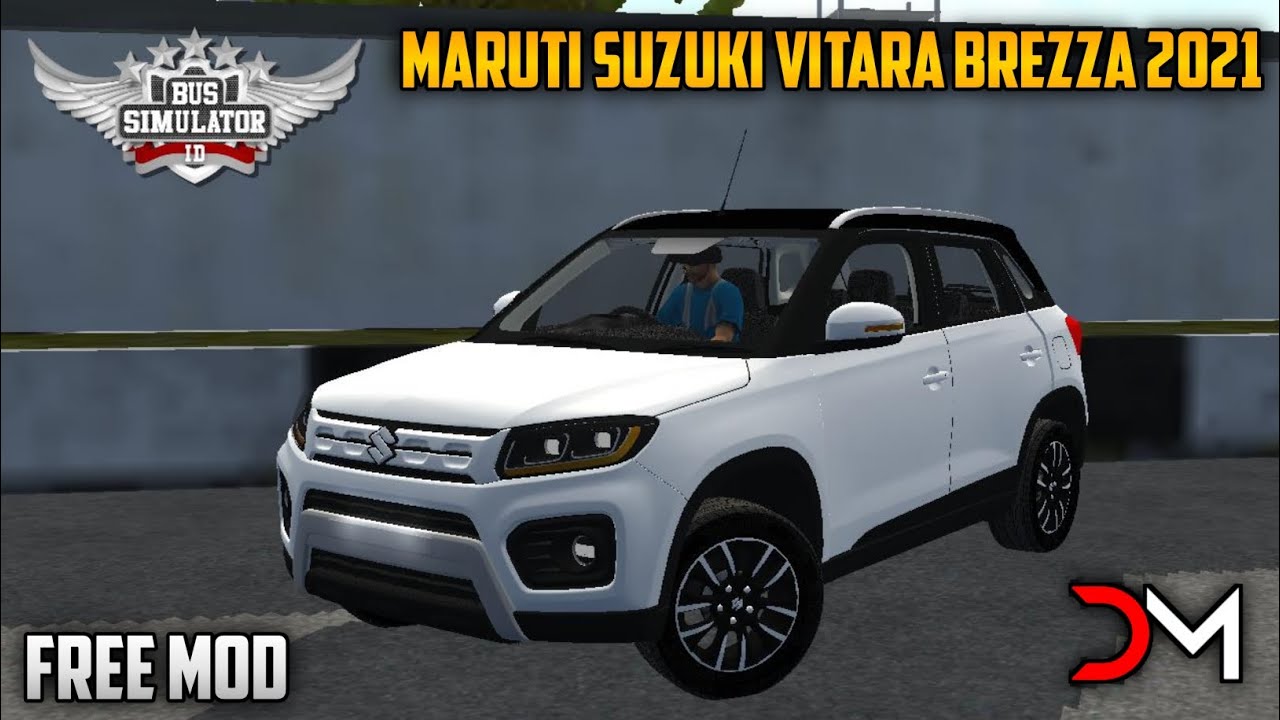 SHARE MOD MARUTI SUZUKI VITARA BREZZA 2021 || BUSSID