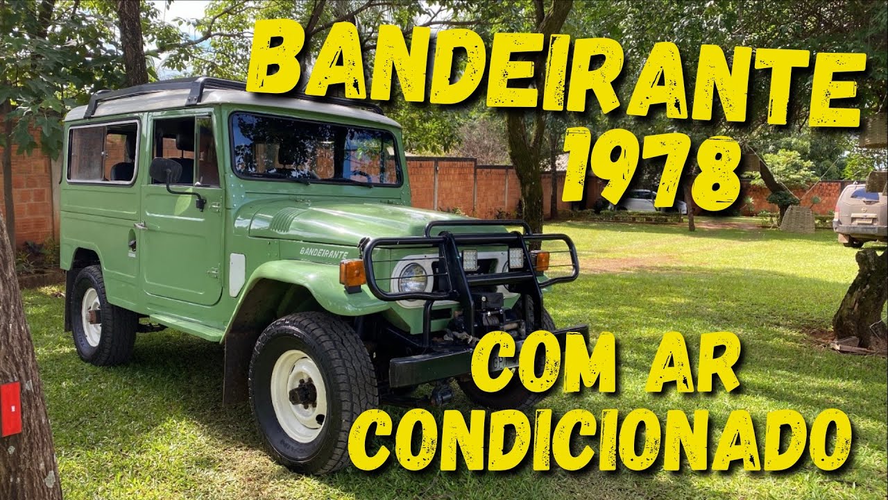 TOYOTA BANDEIRANTE 1978 / Com ar-condicionado elétrico