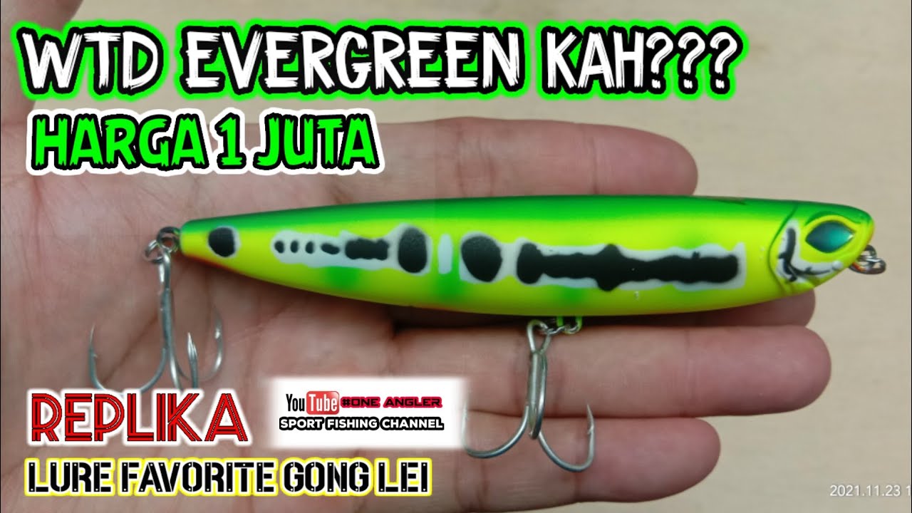 review lure WTD/PENCIL favorite gong lei || Replika amazone evergereen