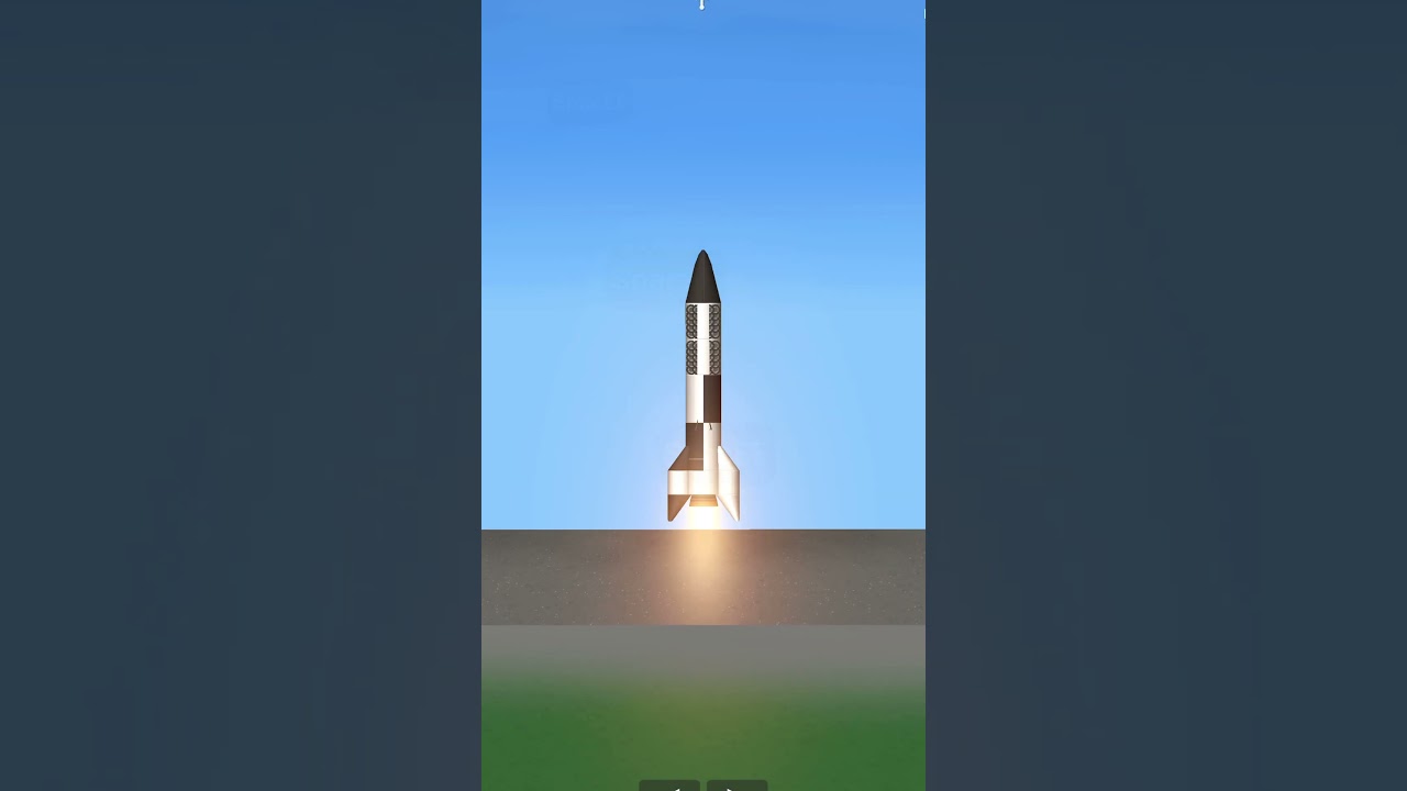 V-2 to Nuke Missile in SFS #shorts