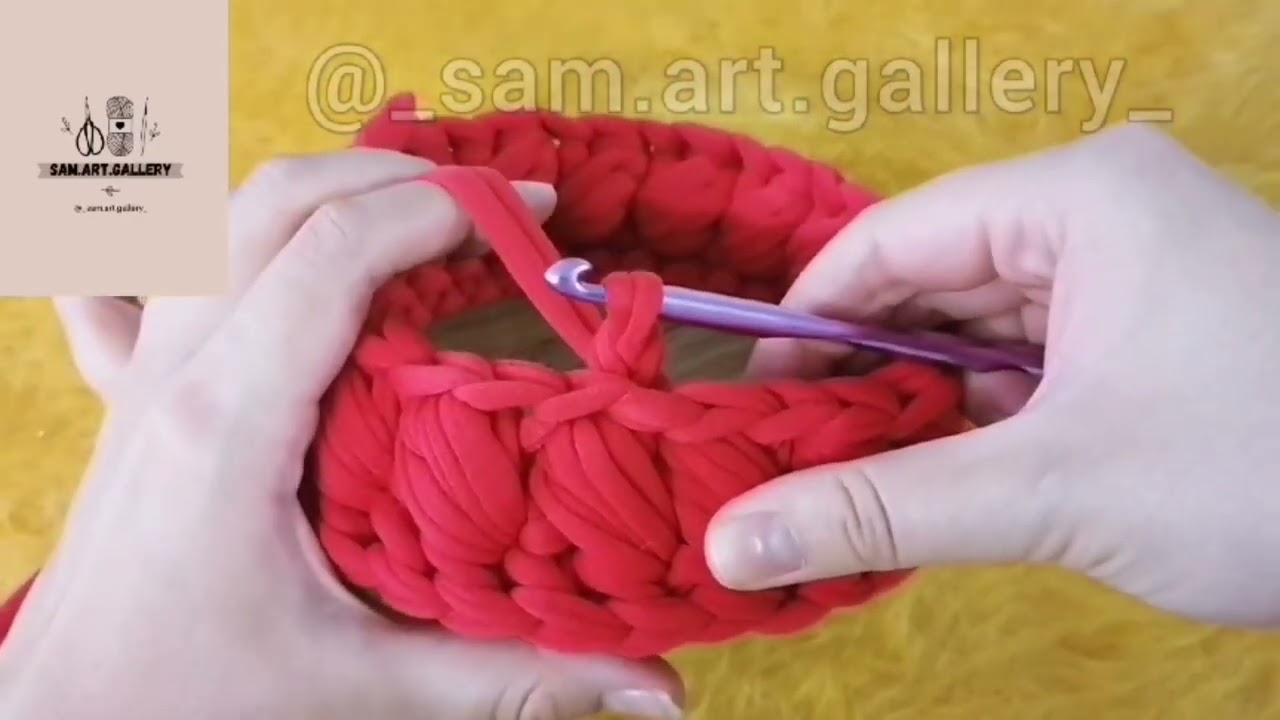 آموزش قدم به قدم تریکوبافی ❤️مدل فندقی اریب❤️