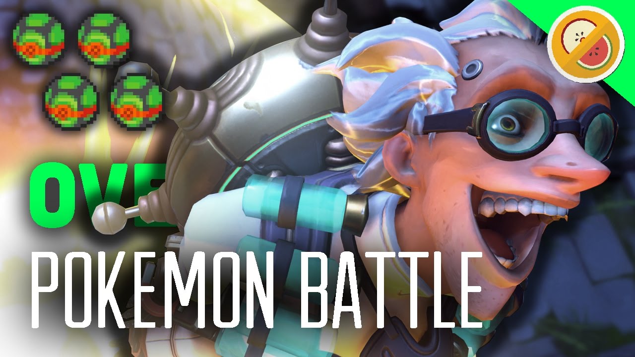POKEWATCH #8 - SPOOKY DOUBLES! Overwatch Custom Game Gameplay (Funny Moments)