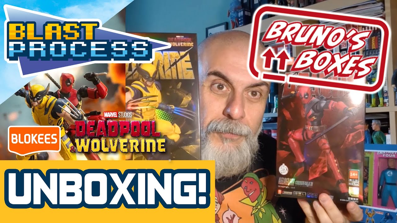 Blokees - Marvel - Распаковка наборов фигурок Дэдпула и Росомахи! | Bruno's Boxes