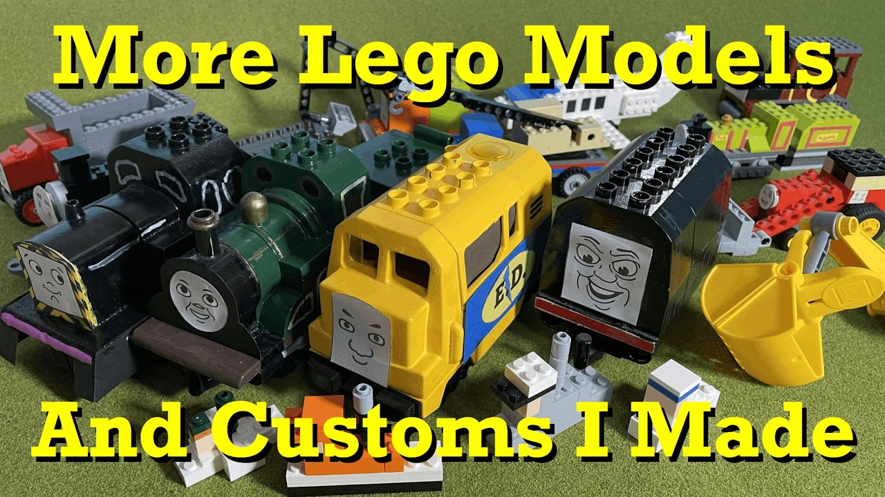More Lego Thomas and Friends Models and Customs I Made - A BlueOJ Production