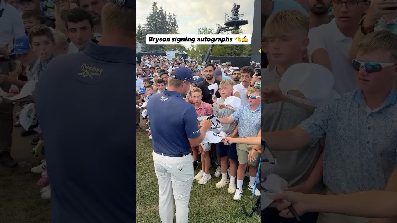 Class act from Bryson after the loss 🤩 