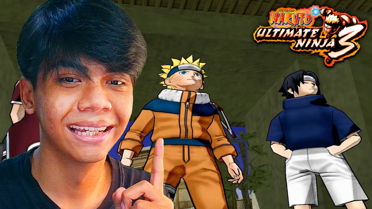 AKU MENAMATKAN GAME NARUTO PALING LEGEND DI PS 2!! - Naruto: Ultimate Ninja 3