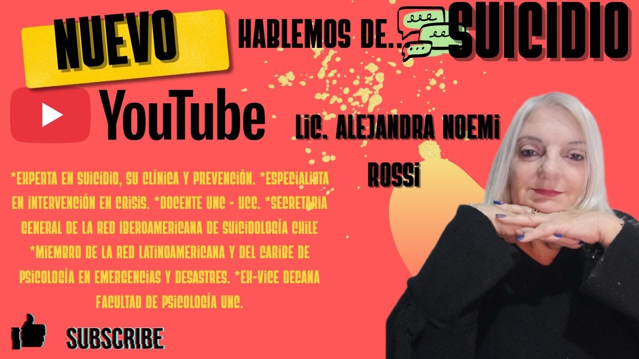 Hablemos de Suicidio con Alejandra Rossi