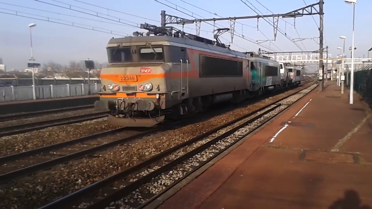 Une froidure en gare des Ardoines du RER C