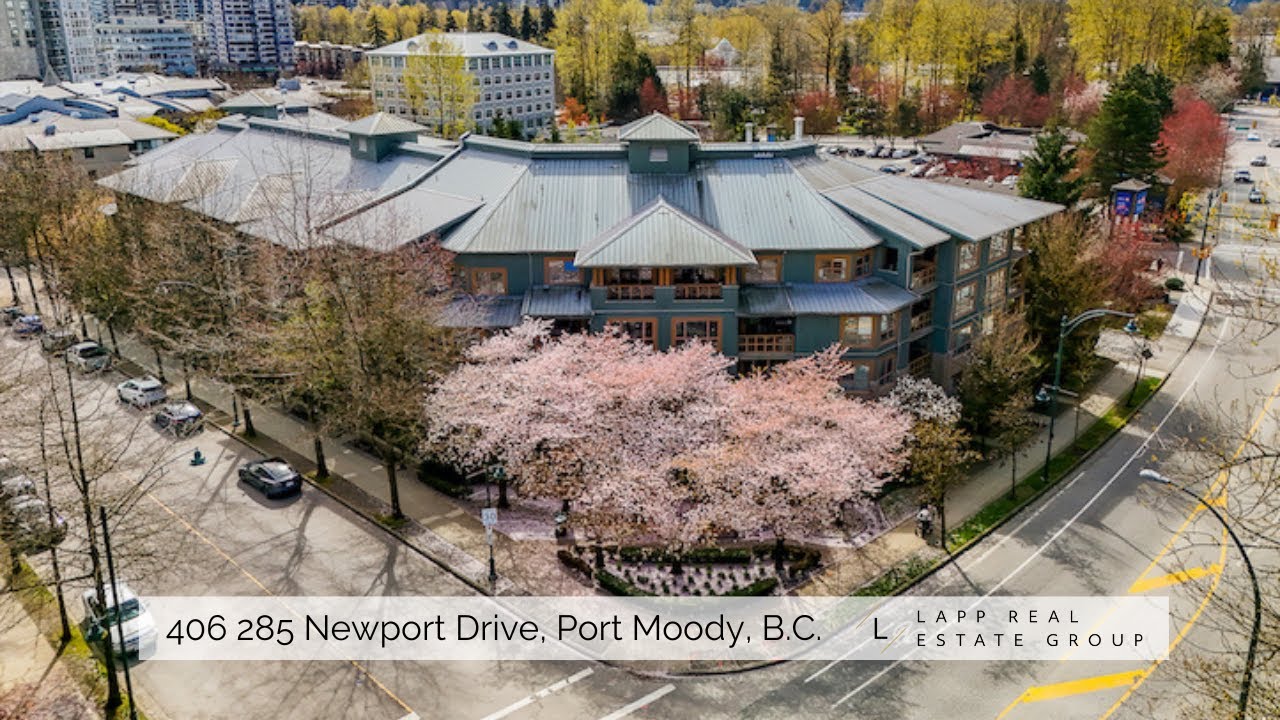 Port Moody TOP FLOOR Condo in Newport Village  |  406 285 Newport Drive  |  Lapp Real Estate Group