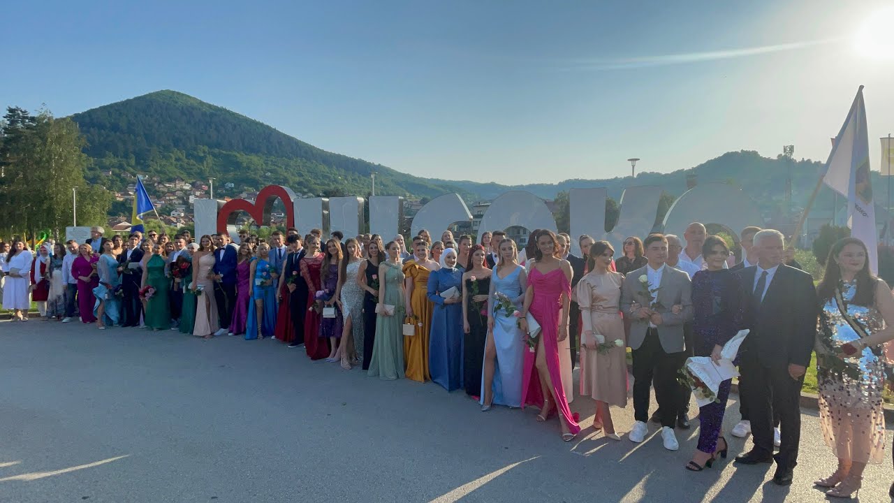 Svečani defile maturanata Gimnazije “Visoko” (20.06.2023)