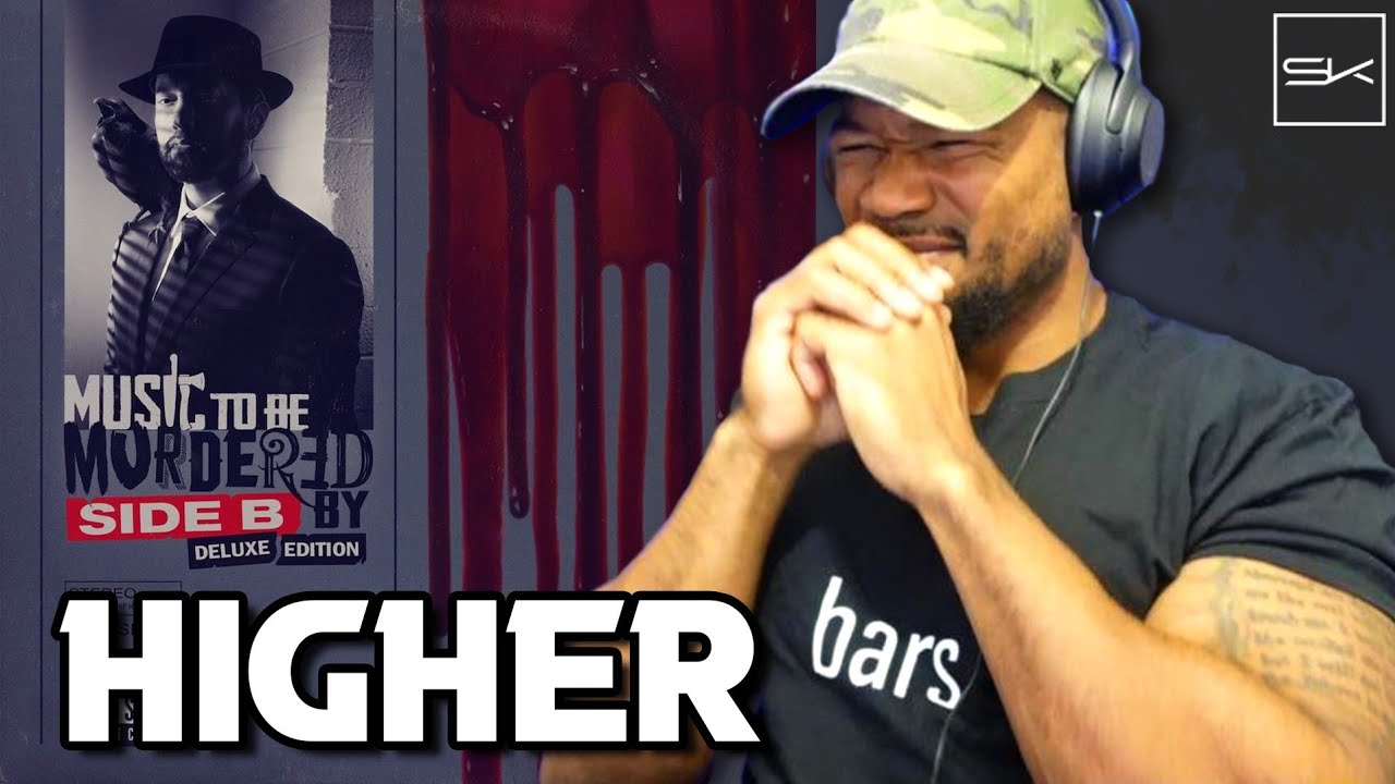 EMINEM - HIGHER - EM AINT NEVER RETIRING, HE RAPPING UNTIL HE 82 🤣REACTION