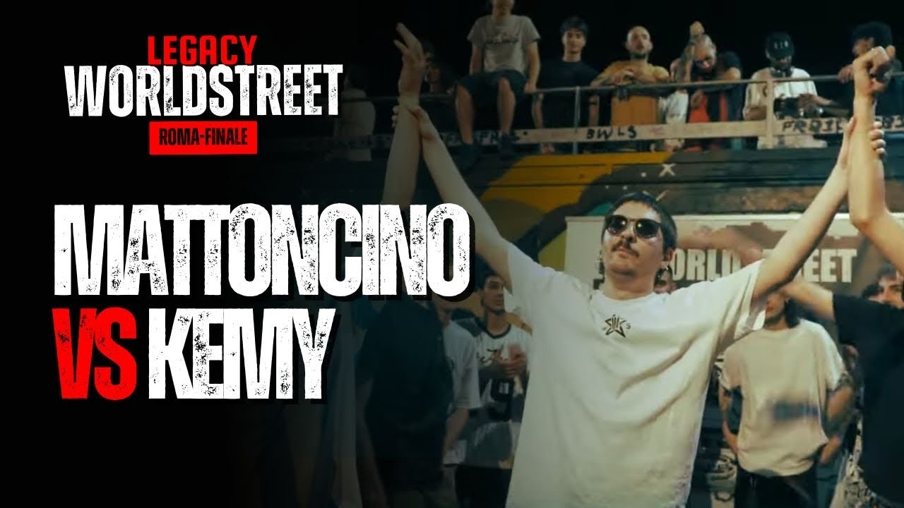 MATTONCINO vs KEMY - FINALE -  ROMA - ATENEO - Worldstreet Legacy - Freestyle Rap Battle