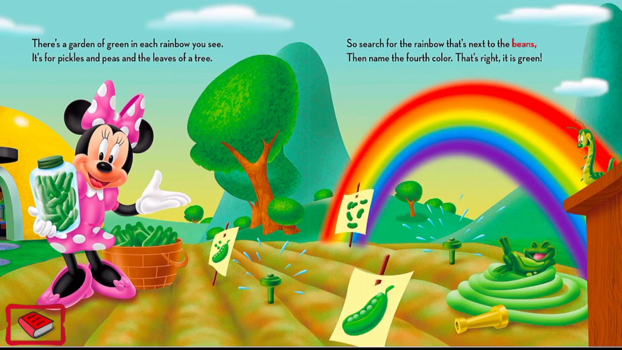 Minnie's Rainbow|Minnie Mouse Books|Storytime for Kids|Audio Books|Kids Books