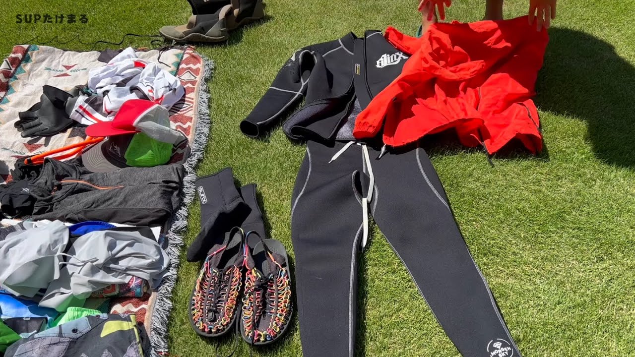 サップフィッシングの服装を紹介！オールシーズン