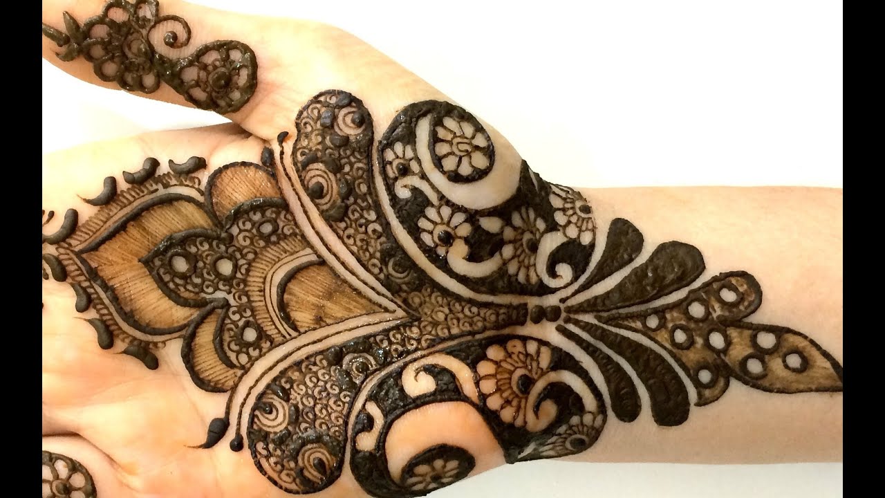 2016 New Pakistani Henna Mehendi Full Hand Step By Step:Creative Intricate Mehndi Designs For Hands